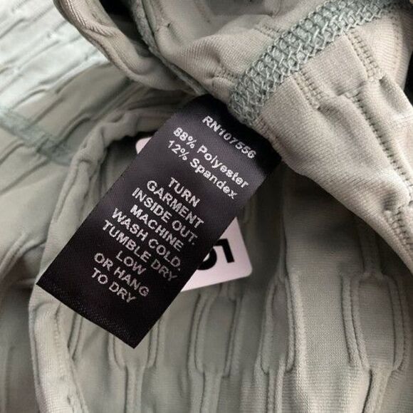 NWT Lola Getts Matte/Sagebrush Green Hi-Rise Skinny Capri Leggings Women Size M - Picture 3 of 14